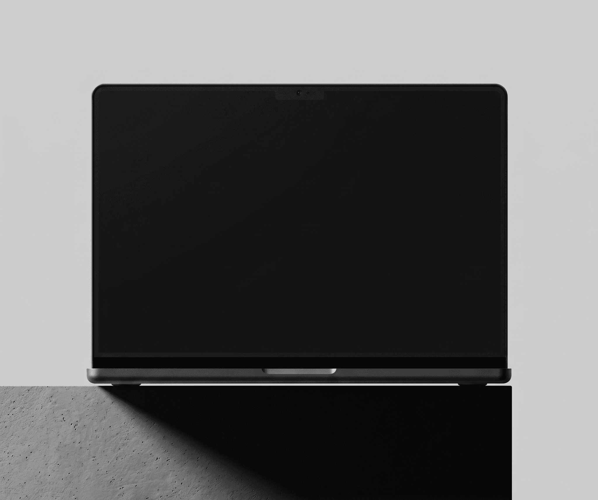 Sharma Clinic displayed on a laptop